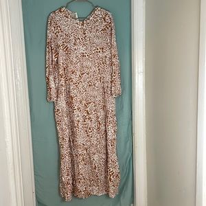 Zanzea Long Sleeves Dress- XL